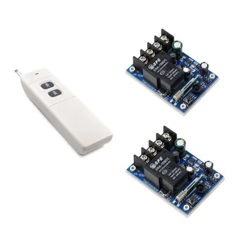 

Smart Home DC 12V-48V 1CH Wireless Relay Remote Control Switch Remote Light Switch 2 x Receiver + Long Range Transmitter