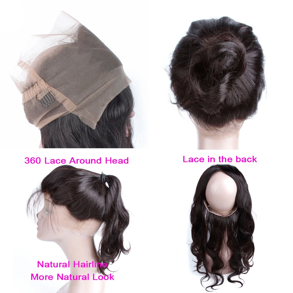 360 lace frontal