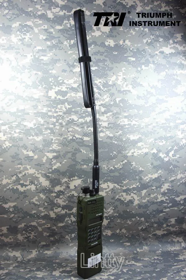 TRI VHF UHF Double flat feet gain Folding Antenna For PRC 152 PRC 152