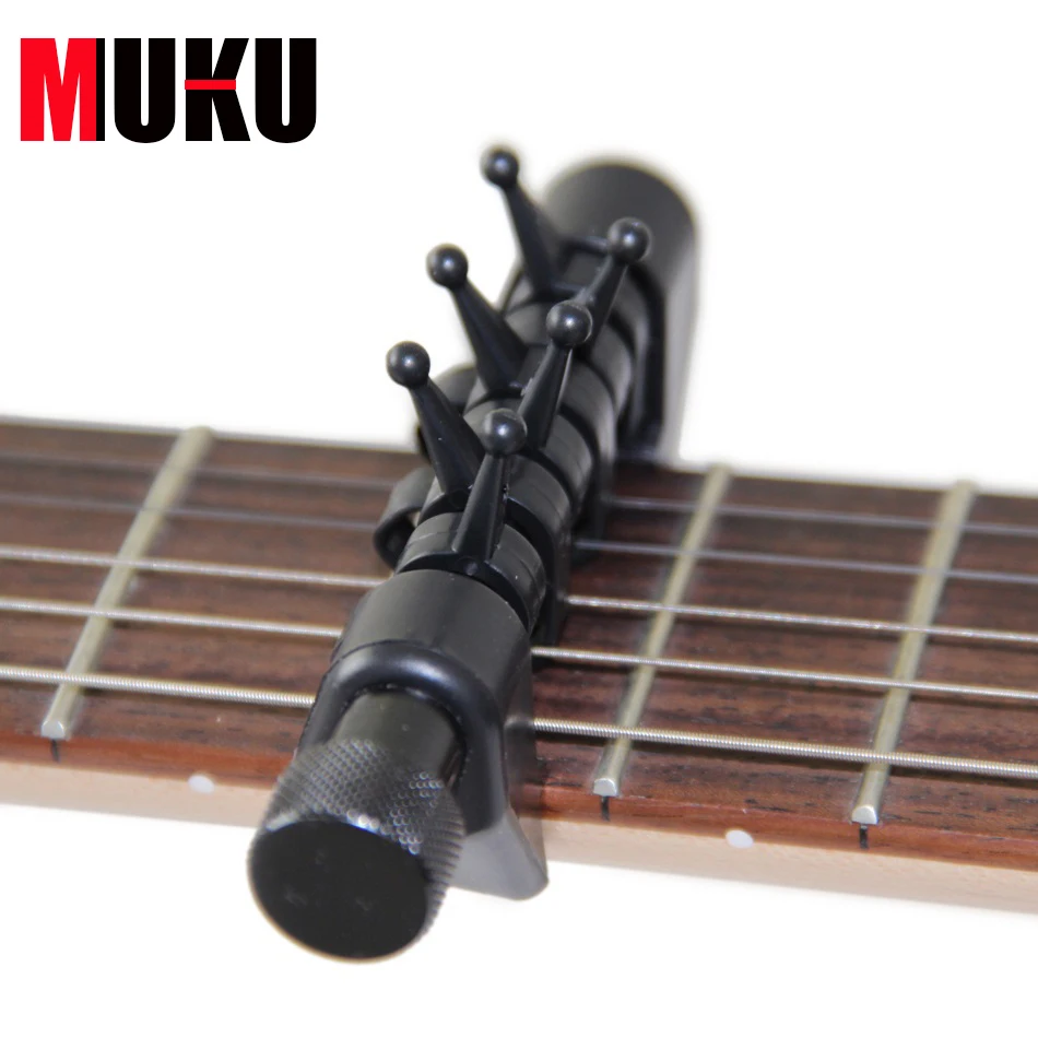 Black Flexi Capo Guitar Tuning Capo Portable Alternative Tuner Capo for