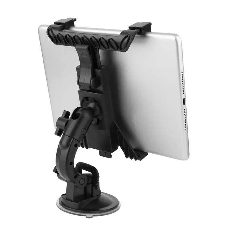 Adjustable Car Tablet Holder Universal Car Windshield Suction Cup Mount Holder Tablet Stand For