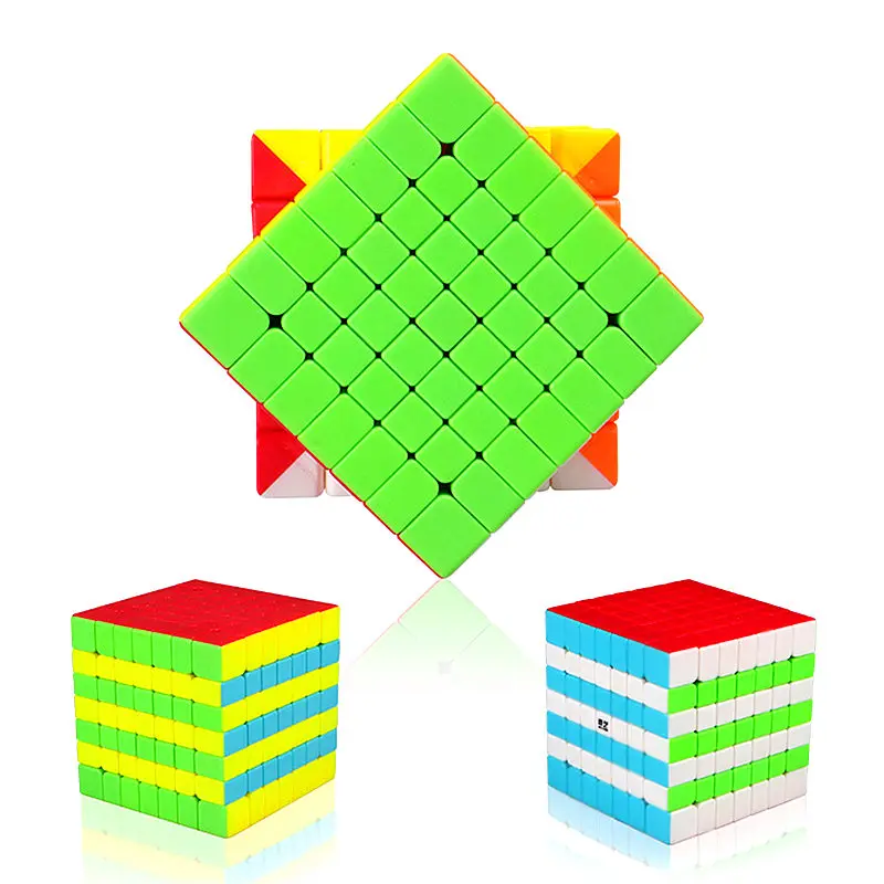 QIYI qixing s 7x7x7 магический скоростной куб, без наклеек, профессиональные Кубики-головоломки, головоломка для взрослых, плавно поворачивающиеся игрушки для детей