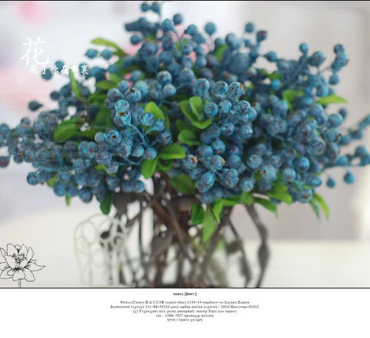 Aliexpress.com : Buy 10pcs Decorative Blueberry Fruit 