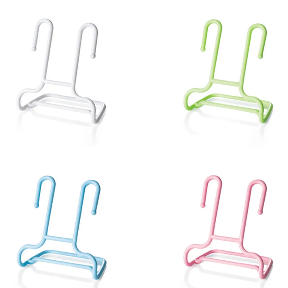 

2Pcs Creative Home Portable Stand-Hanging Children'S Shoe Rack Drying Rack