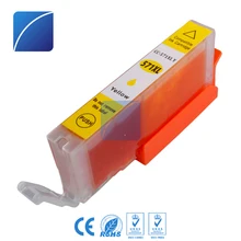 

5 pcs PGI570 CLI571 ink cartridge Compatible for Canon PIXMA MG7750/MG7751/MG7752/MG7753/MG6850/MG6851/MG6852/MG6853 printer