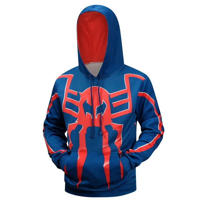 3d Hoodies Spiderman Sweatshirts Men Hooded Pullover Fashion Male Tracksuits Brand Hoodie 6XL