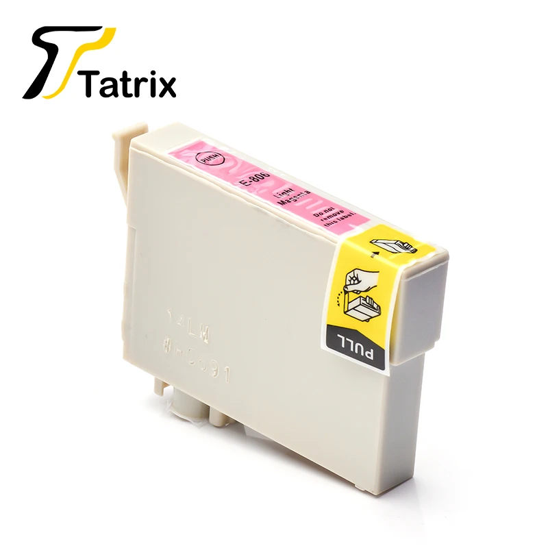 Tatrix 6PK для T0801 T0802 T0803 T0804 T0805 T0806 чернильный картридж совместим с Epson Stylus Photo P50 T59 R265 270 285 290 360