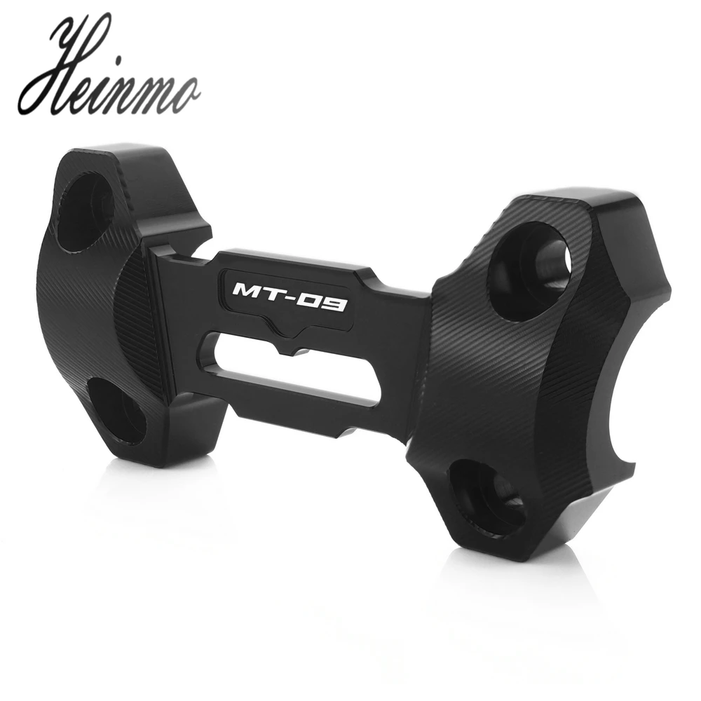 For Yamaha MT09 Motorcycle Handlebar Fat Riser Mount Clamp Top Cover  (5)