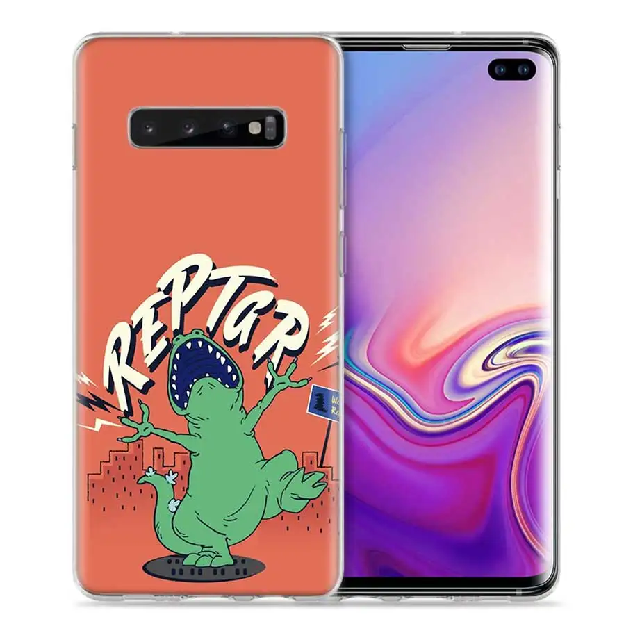 Rugrats удивительные чехол для samsung Galaxy S10 5G S10e S8 S9 S7 Note 8 9 J4 J6+ плюс J5 J8 силиконовый чехол для мобильного телефона чехол Fundas Capa - Цвет: 10