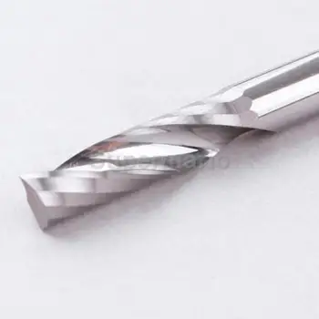 

5Pcs 6mm * 32mm Premium Quality Germany K55 Carbide One Flute Spiral CNC Bit for Wood Drilling
