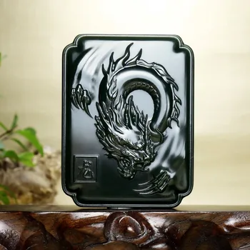 

Tian Yuqing Yulong World Under the Hetian Yuta Qinglong Pendant Taqing One Fine Dragon Pendant hp300#