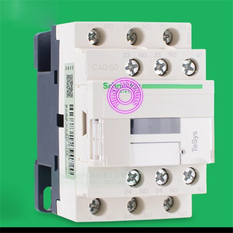 

CAD Series Contactor CAD50 CAD50B7 24V CAD50C7 32V CAD50CC7 36V CAD50D7 42V CAD50E7 CAD50EE7 60V CAD50F7 110V CAD50FC7 127V AC