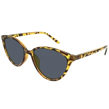 Женские тонированные серые поляризованные кошачий глаз расстояние солнцезащитные очки близорукость близорукие женские кошачий глаз рецепт черепаха рамки