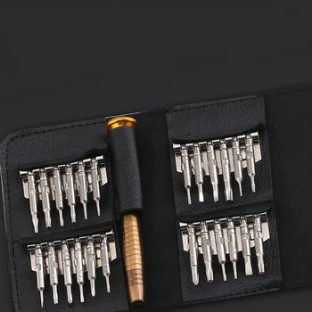 

New Hot 25pcs Screwdriver Mini Repair Precision Tool Kit Set Portable For Eyeglasses Laptop Watch