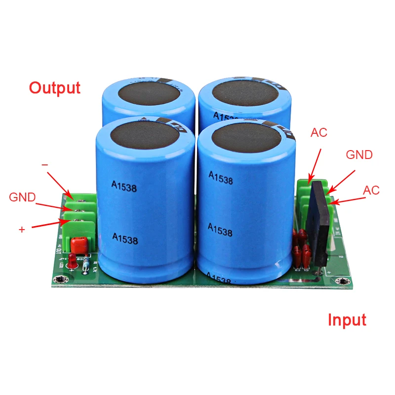 AIYIMA Собранный выпрямитель фильтр плата питания высокая мощность выпрямитель фильтр блок питания 10000 мкФ 63 в
