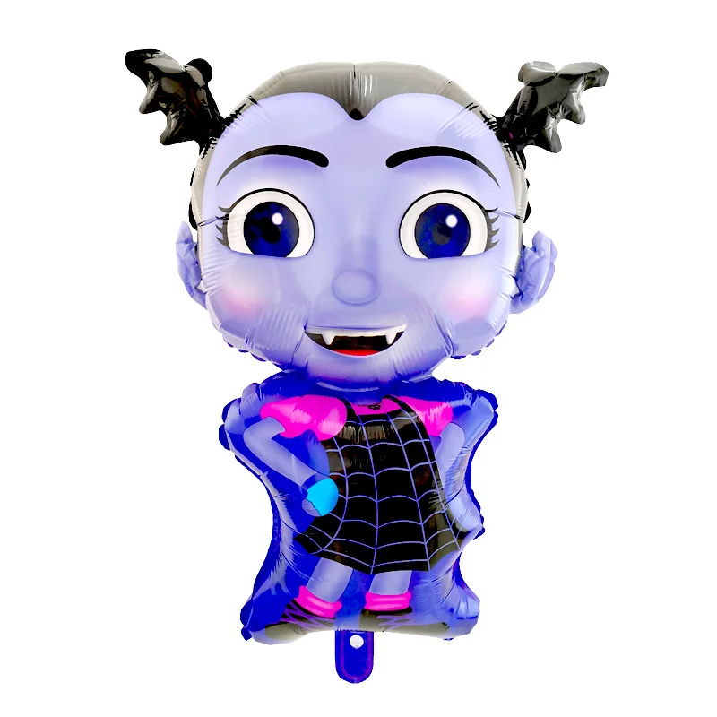10 шт. 58*84 см принцесса маленький воздушный шарик для девочек vampirina воздушные шары детская игрушка украшения на вечеринку дня рождения Супермен вампир воздушный шар