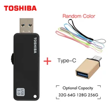 TOSHIBA U365 USB3.0 256G USB флэш-накопитель 64 ГБ реальная емкость 32 Гб 16 Гб USB накопители качественная карта памяти накопитель 128 ГБ U диск usb