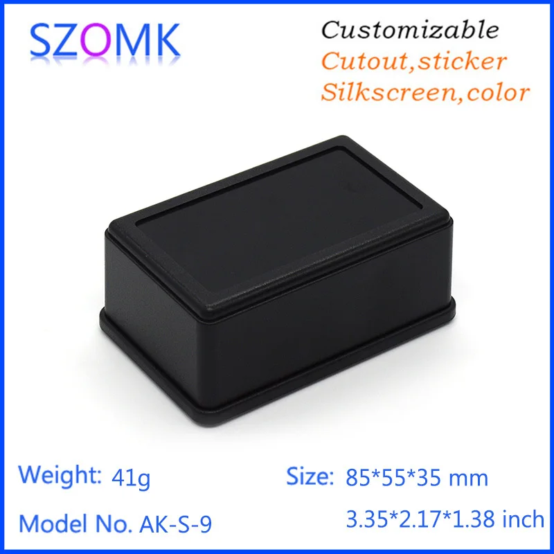 plastic enclosure for electronics control box szomk diy enclosure junction box plastic housing small abs instrument enclosure distribution box black plastic box enclosure electronics case  (6).jpg