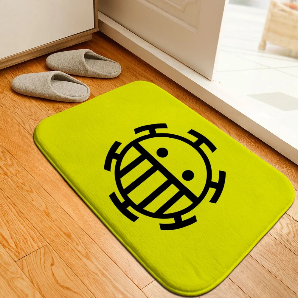 Details about / Anime One Piece Welcome Mat Anti-Slip Floor Bath Mats Anti-dirty Rug