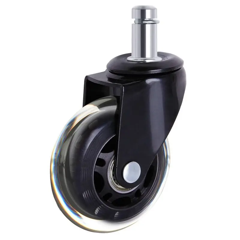 Office Chair Caster Wheels Roller Rollerblade Style Castor Wheel  Replacement (2.5inches) - AliExpress