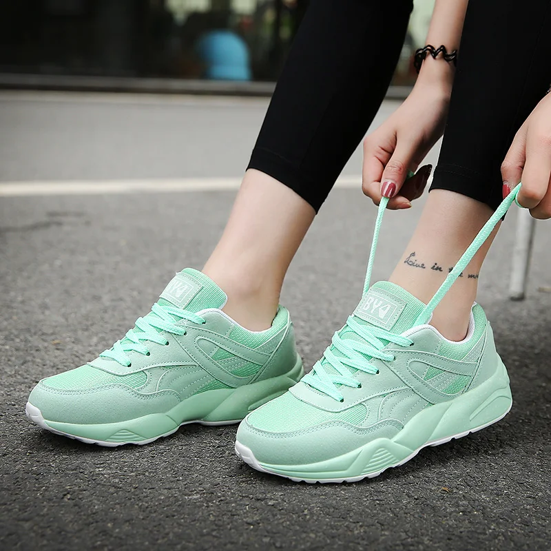 Women Sneakers Casual Shoes 2018 Brand New Breathable Low Top Tenis Sport Shoes Women Trainers Sapatilha Baskets Femme XZ48 Women's Shoes