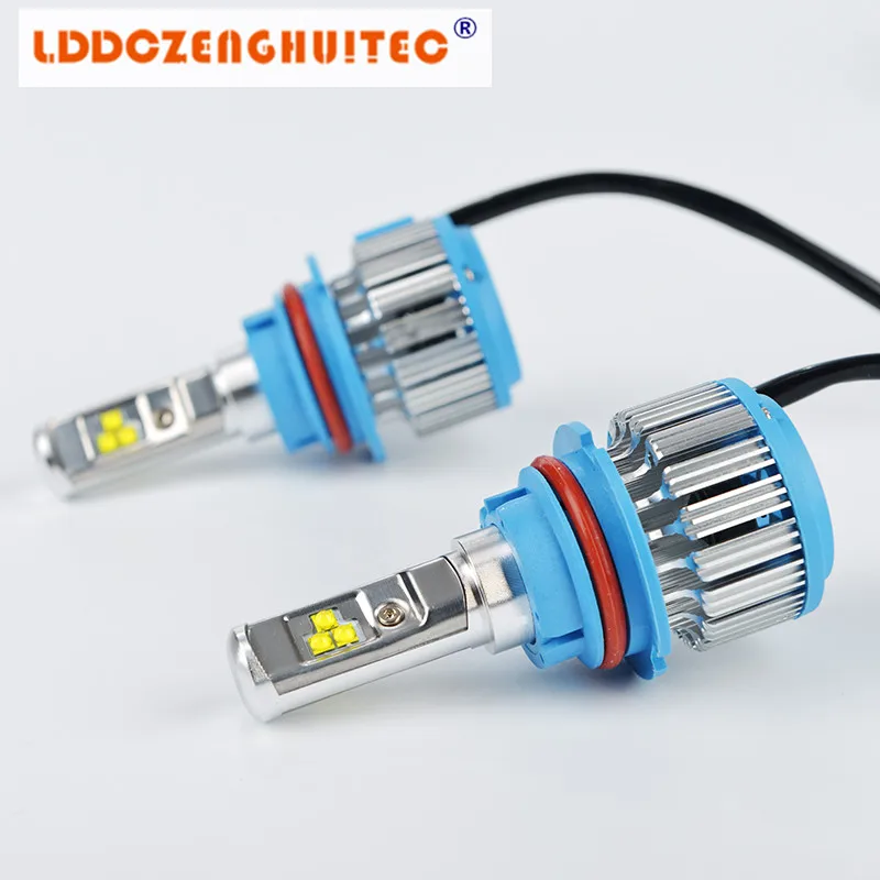 Светодиодный головной фонарь LDDCZENGHUITEC 9004 9007 HB5 H4 Hi/Lo светодиодный|Передние LED-фары
