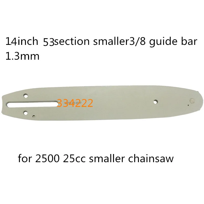 

smaller gasoline Chainsaw 2500 25cc 3800 38cc 4100 41cc Guide bar 14" inch good quality free shipping charge