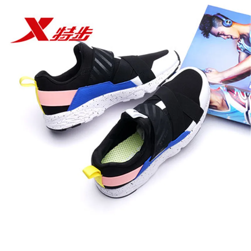 XTEP 2018 new Women's Retro Harajuku cool RUN running