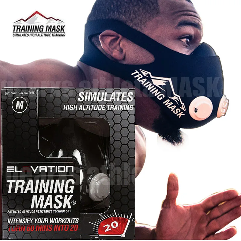 2018 Newest Elevation Training Mask 2.0 High Altitude High-pressure Breathing Fitness Outdoor Sport 2.0 Training Mask