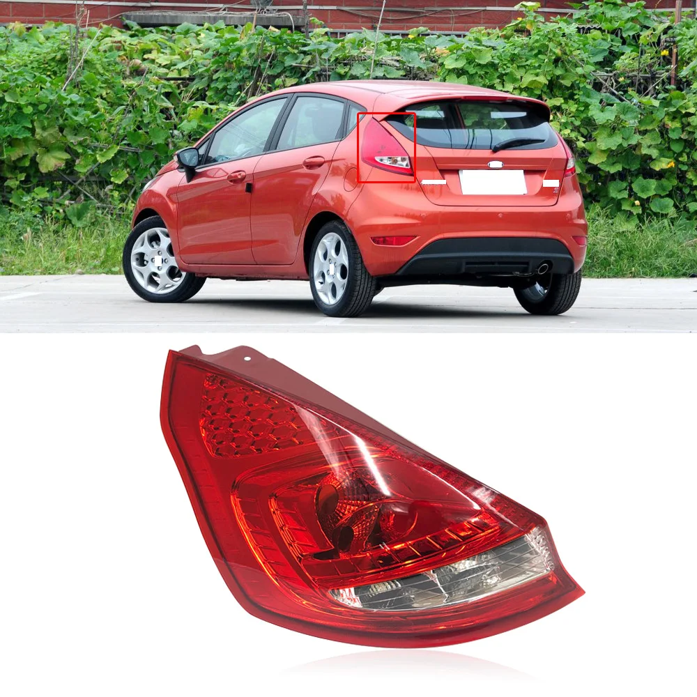 

CAPQX For FORD FIESTA 2009-2012 Hatchback Rear Brake Tail Light rear light taillight taillamp tail lamp rear headlight headlamp