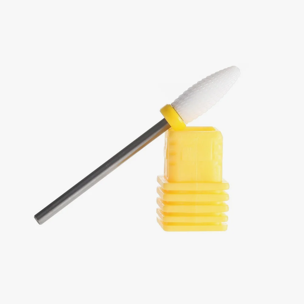 Керамическая насадка для дизайна ногтей, сверло, фреза для ногтей, электрическая дрель, устройство для маникюра, аксессуар для удаления акрилового лака