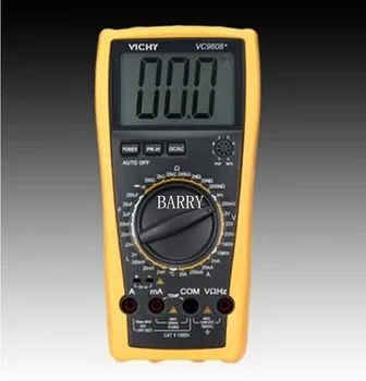 

VICHY VICI VC9808+ 3 1/2 Digital multimeter Inductance Resistance Capacitance Frequency Temperature Meter Tester AC DC