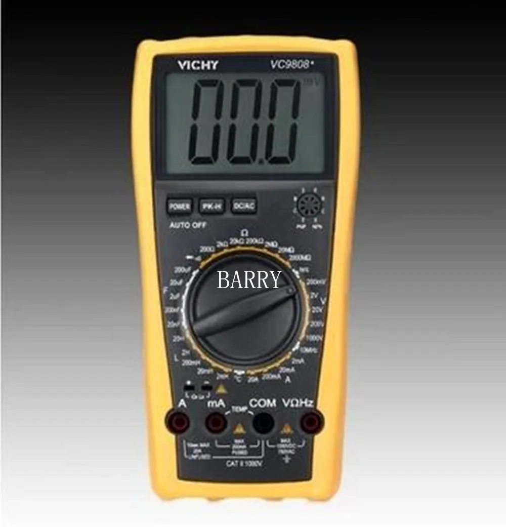 Цифровой мультиметр VICHY VICI VC9808 + 3 1/2 измеритель индуктивности емкости частоты