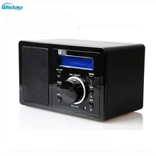 Wi-Fi радио Интернет-радио 1 Вт RMS поддержка MP3 формат WMA радио 2x16 матричный дисплей поддержка адаптер электрического питания черный