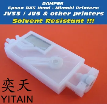 

20pcs Best Price Printer Ink Damper Mimaki JV33 JV5 Printer head / Damper For Epson DX5 Printhead
