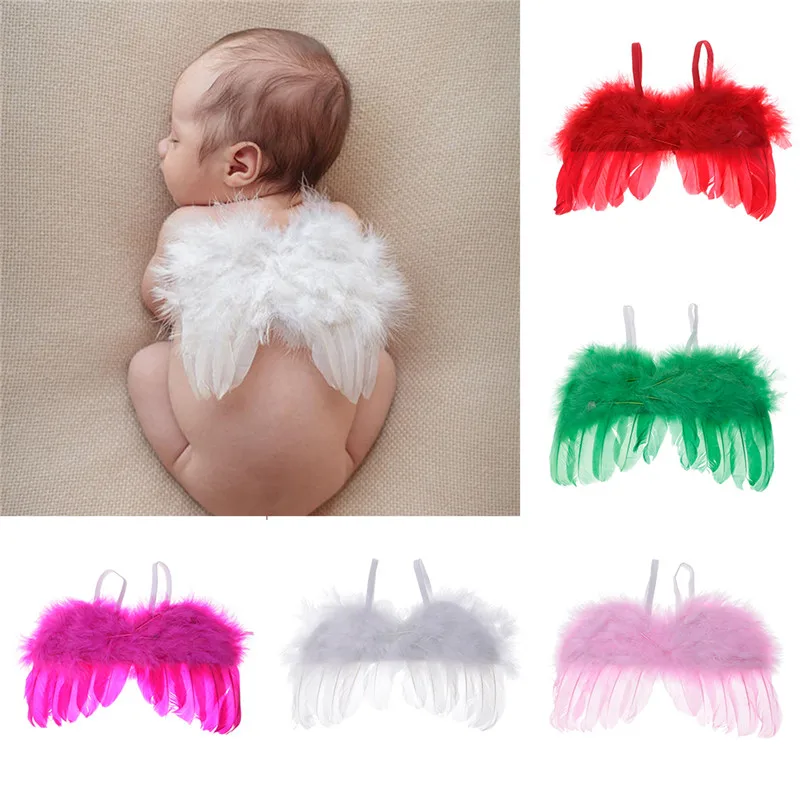 Photo Prop Outfit Baby Infants Newborn Feather Angel Wings Fashion Decor | Красота и здоровье
