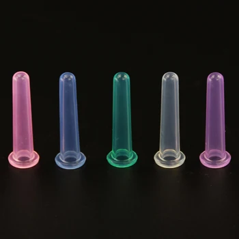 

Hot Sale Silicone Massage Vacuum Body and Facial No.4 Cup Anti Cellulite 5 Colors 15mm*50mm