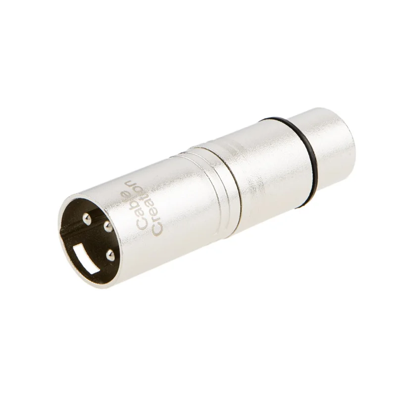 

XLR 3 Pin Female to XLR 3 Pin Male Adaptor, Silver