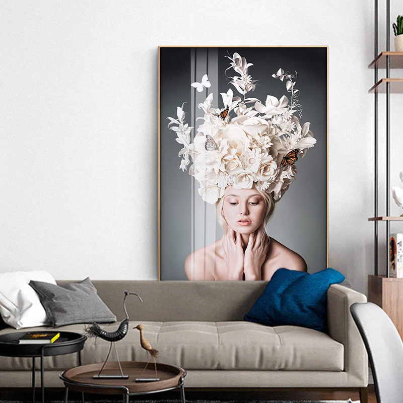 

Canvas Painting Print Picture for Living Room Girls Modern Wall Art Canvas Paintings Posters Bedroom Dinning Room Modern Decor