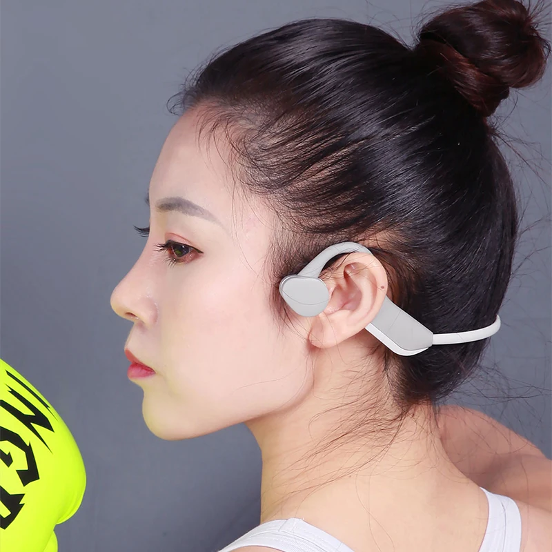 Bluetooth 5,0 S. Носить беспроводные наушники костной проводимости наушники Открытый Спорт гарнитура с микрофоном гарнитуры громкой связи