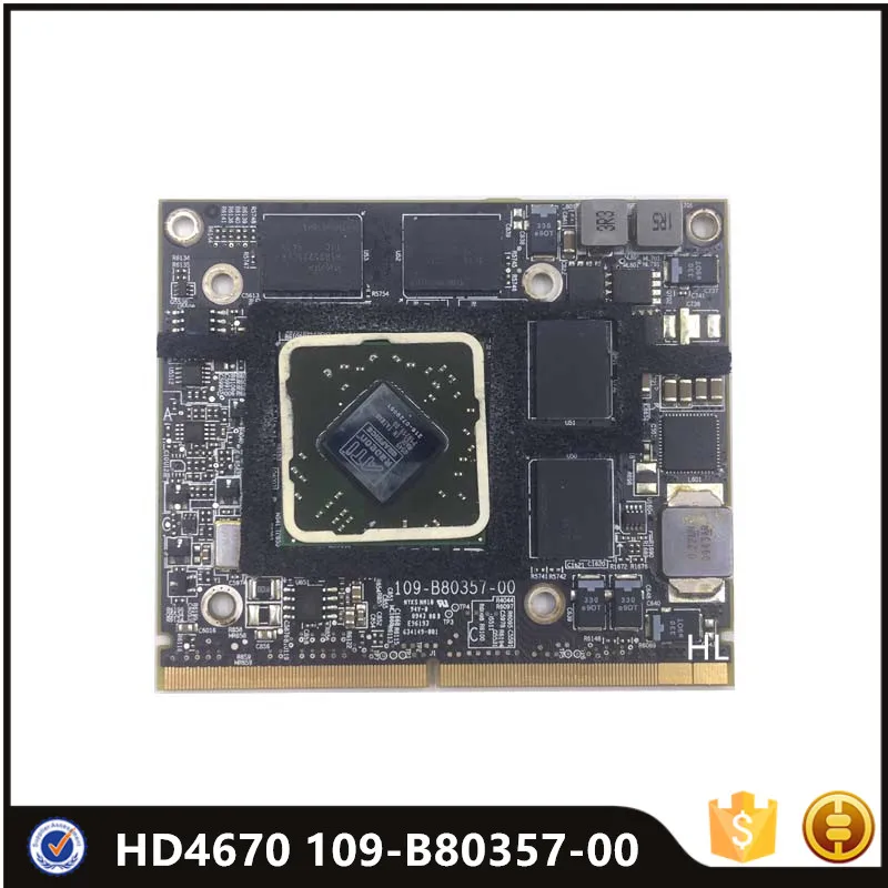 HD4670M HD 4670 4670m HD4670 Для iMac 21 5 2010 2009 A1312 A1311 видеокарта 256 Мб 109-B80357-00 661-5539 216-0732025 |