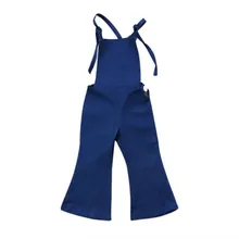 Модная одежда для маленьких девочек; джинсовый комбинезон; одежда для детей