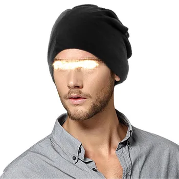 

Hat Female Unisex Cotton Blends Solid Warm Soft HIP HOP Knitted Hats Men Winter Caps Women's Skullies Beanies 17 Color