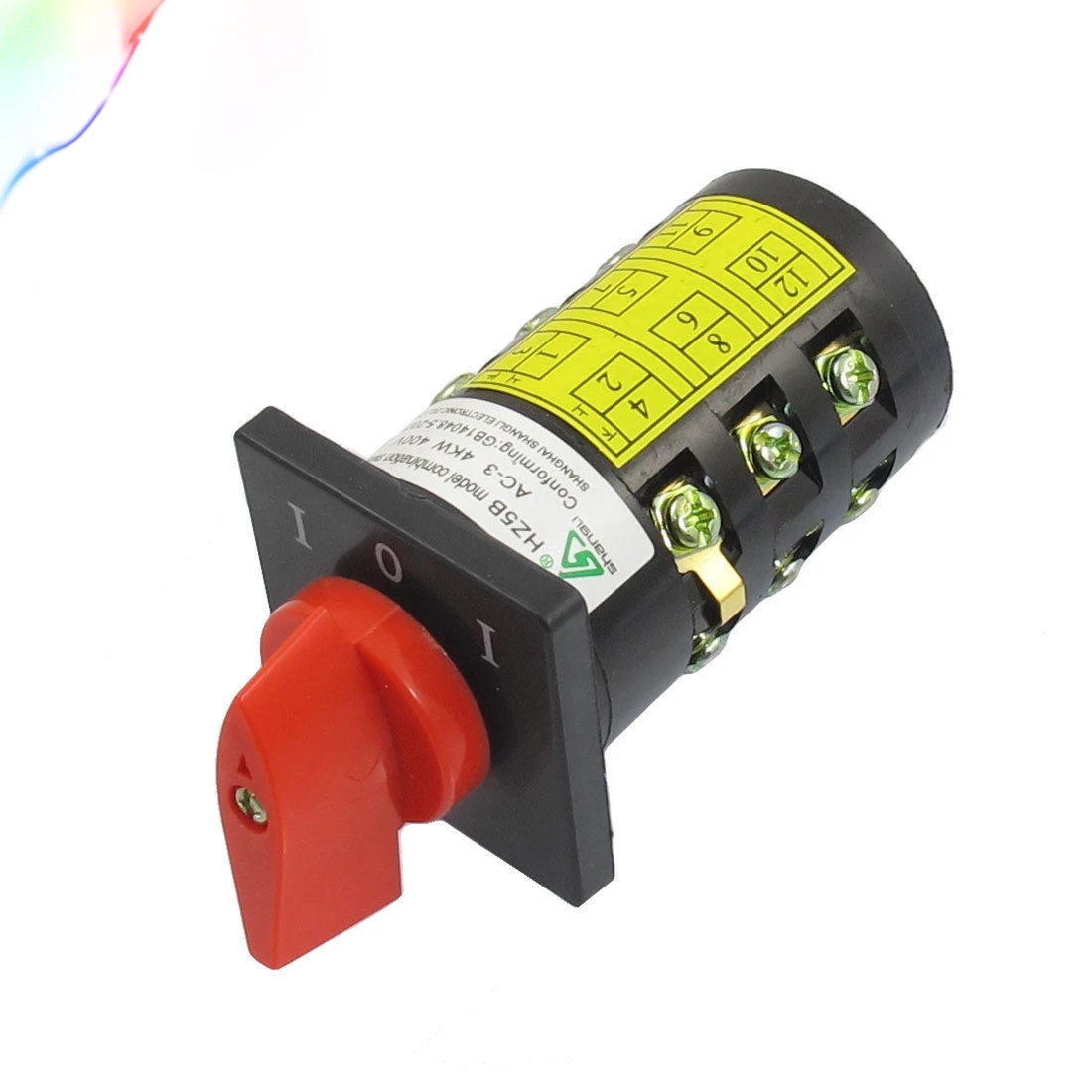 Фиксатор AC 380 В 10A 12 терминалы 3 Позиции Cam комбинации переключающее устройство| |