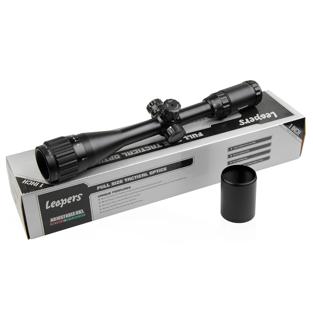 LEAPERS 4 16X40 прицел тактический Optische Richtkijker Rood Groen Nl Blauw Dot Sight Verlichte Retische For a