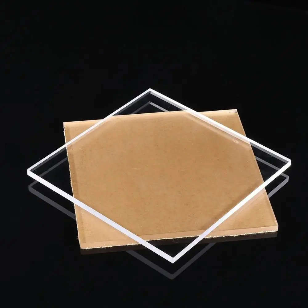

200x200x6mm 6 pieces crystal clear transparent acrylic sheet plaque