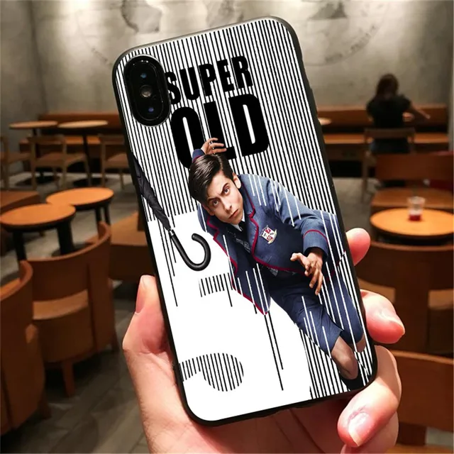 New TV The Umbrella Academy fashion Soft black Phone Case Cover Coque