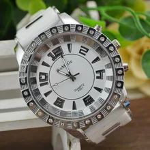 Marca de moda de Lujo Relojes Mujer Hombre Unisex Reloj de Cuarzo de Silicona de gama Alta Reloj 2016 Relojes Relojes Relojes de los Deportes de Las Mujeres