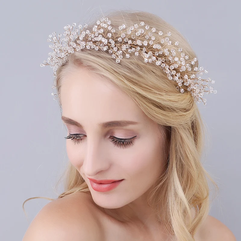 2017 New Europe Style Bridal Headband Women's Hair Accessories Ladies