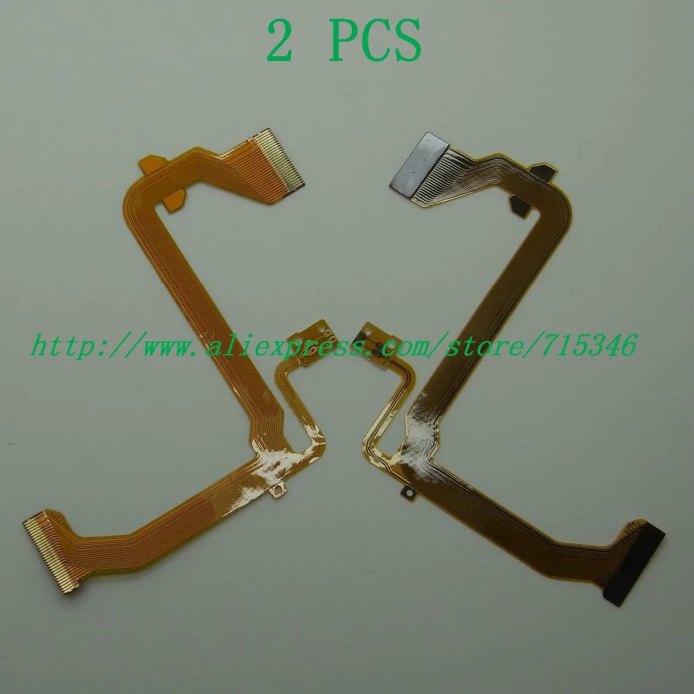 

2PCS/ NEW LCD Flex Cable For Panasonic NV- GS17 GS19 GS21 GS25 GS28 GS31 GS35 GS38 Video Camera Repair Part